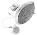 Evolve Showerheads SS-2202CP-SB Water Lily Water Saving Rain Showerhead, Chrome Polish