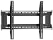 OmniMount Universal U3 FB 37-Inch to 60-Inch Large Fixed Flat Panel Mount (Black)