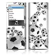 Lots of Soccer Balls Design Protective Decal Skin Sticker for Apple iPod nano 4G (4th Generation) Player