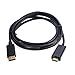 Eriotpy Gold Plated DP DisplayPort to HDMI HDTV Cable 10 Feet (Black)