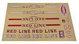 REDLINE Vintage BMX Frame 1980 Proline Decal Set