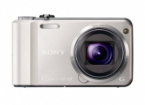 Sony DSCH70S Cyber-shot Digital Still Camera - Silver (16.1MP, 10x Optical Zoom) 3 inch LCD