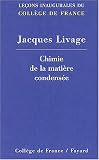 Chimie de la matière condensée Chimie de la matière condensée