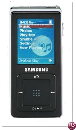 Samsung YP-Z5QB 2 GB Digital Audio Player (Black)