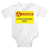 Danger: Contaminated Area Onesie