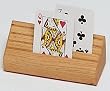 CARD CLAW Handcrafted Oak holder