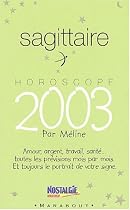 Sagittaire : horoscope 2003