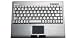 Electronics : Keysonic ACK-540 ALU - Keyboard - PS/2 - 89 keys - touchpad