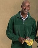 Harriton Mens Full-Zip Fleece