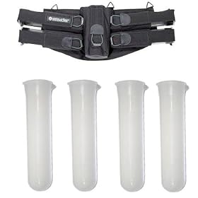 Paintball Kingman Spyder Black 4+1 Ammo Harness + Tubes