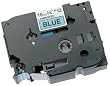 Brother TZ541 Tape 3/4 Inch x 26.2 Feet Black on Blue for P-Touch