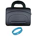 Black Durable Hard Cube Carrying Case for HP Touchpad Wireless Wifi Tablet+ SumacLife TM Wisdom*Courage Wristband