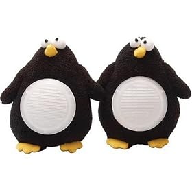 Click here to buy Computer Expressions 54096 Portable Penguin Stereo Speakers by Computer Expressions.