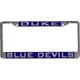 Duke Blue Devils Royal Blue Mirror License Plate Frame