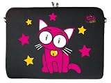 Kitty to Go LS142-17 Designer Neopren Notebook Sleeve bis 43,9 cm (17,3 Zoll)