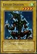 2002 Legend of Blue Eyes White Dragon Unlimited LOB-113 Lesser Dragon