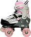 SFR Typhoon Adjustable Roller Skates - Pink Size M (UK Jnr 12-2)