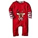 Big Elephant Baby Girls' 1 Piece Elk Christmas Romper Pajama Clothes H23