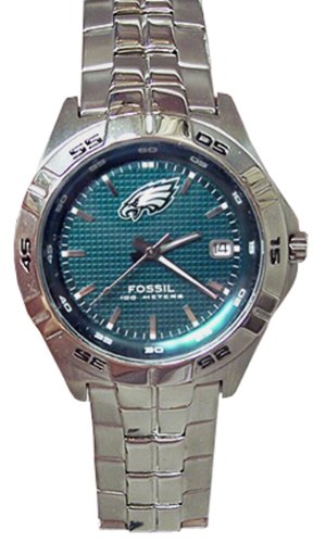 Fossil Men's NFL1048 NFL Philadelphia Eagles Round Dial Watch