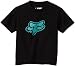 Fox Head - Kids Boys 2-7 Short Sleeve Tee, Black, Medium