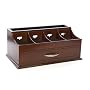 Kangaroom OFC01159ESKRSD Wood 4-Pod Charging Station and Valet