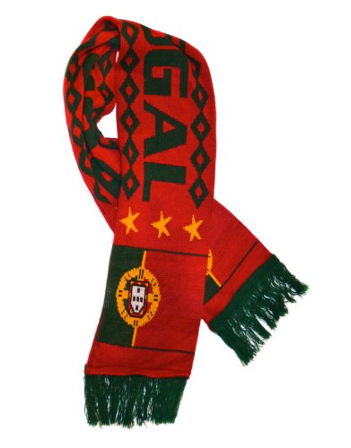 Portugal National Soccer Team - Premium Fan Scarf, Ships from USA Portugal National Soccer Team - Premium Fan Scarf, Ships from USA