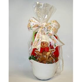 Little Baker Christmas Cookie Basket - Small Apron