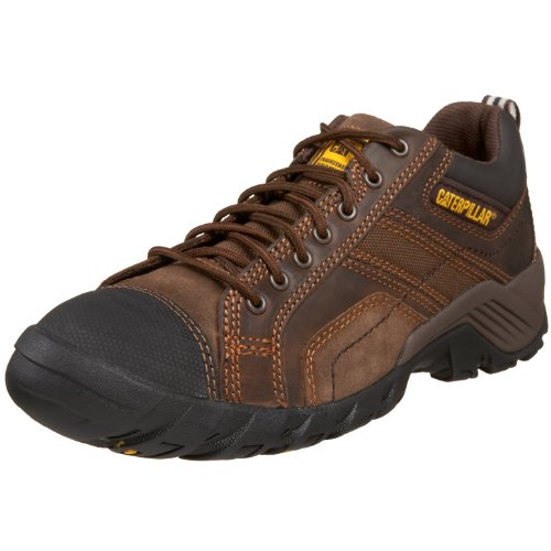 Caterpillar Men's Argon Soft-Toe Oxford,Dark Brown,11.5 W US