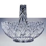 24% CRYSTAL WINDSOR OVAL BASKET