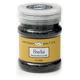 Artisan Salt Co. Hiwa Kai Hawa2an Black Lava Salt 9 Ounce Jars Pack of 3 by Artisan Salt Co.