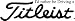 Titleist I'd rather be driving sticker decal car truck vinyl color: BLACK