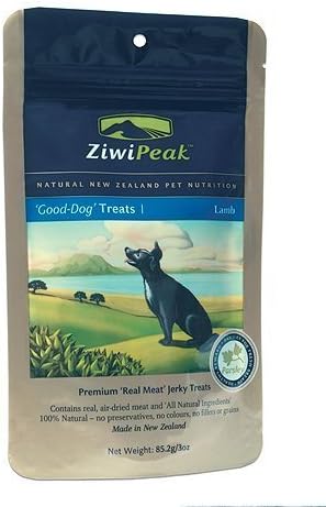 ZiwiPeak Good-Dog - Lamb Real Meat Jerky - 3 oz by ZiwiPeak Limited