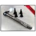 Third Generation Dr Mom Slimline Stainless LED Pocket Otoscope now includes True View Full Spectrum LED and Pocket Clip