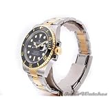 ROLEX SUBMARINER Mens Watch in Stainless Steel and 18K YELLOW GOLD, Black Ceramic Bezel, NEW... by Rolex