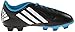 adidas Performance Conquisto Firm-Ground J Soccer Cleat ,Black/White/Solar Blue,1.5 M US Little Kid
