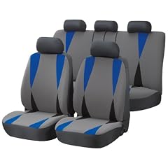 Autositzbezug Set Corner grau-blau von Walser mit CLIX III