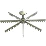 Winware Aluminum Pie and Cake Marker, 8-cut