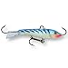 Rapala Jigging Rap Balanced Jigging Lures Size: 9; Color: Glow Blue Tiger (GBT)