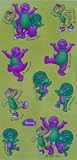 Barney - Party Supplies - Stickers