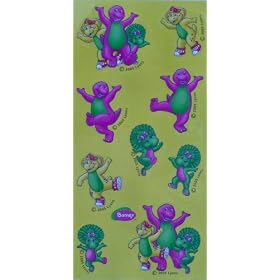 Barney - Party Supplies - Stickers by Barney