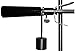 OneGrill Cordless Dual Post Open Fire Rotisserie System- 53 Inch Chrome (Matte Black Motor)