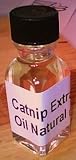 Super Concentrated Catnip Extract Oil [ All Natural Ingredients ] 2 Drams Catnip Oil Glass Bottle  Eyedropper Cats Go Crazy!