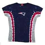 New England Patriots Juniors Cap Sleeve Logo T-shirt