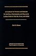 A Glossary of Words and Phrases in the Oral Performing and Dramatic Literatures of (Michigan Monographs in Chinese Studies)