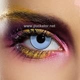 Marilyn Manson Blue Contact Lenses..FREE Lens Storage Case