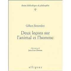 Deux le�ons sur l'animal et l'homme