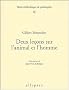 Deux le�ons sur l'animal et l'homme