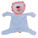 Organic Velour Blankie Animal-Cornflower Lion