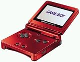 Gameboy Advance SP - Konsole Flame Red - 