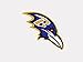 Wincraft NFL Baltimore Ravens 63037011 Perfect Cut Color Decal, 4